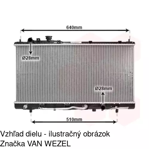 Chladiče vody 4509084K /POLCAR/ - obr. 3