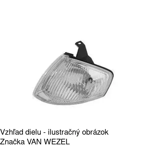 Predná smerovka 4509200E /POLCAR/ - obr. 3