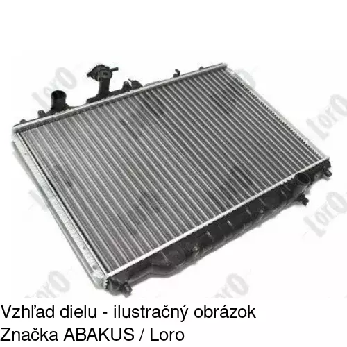 Chladiče vody 451508-3 /POLCAR/ - obr. 2
