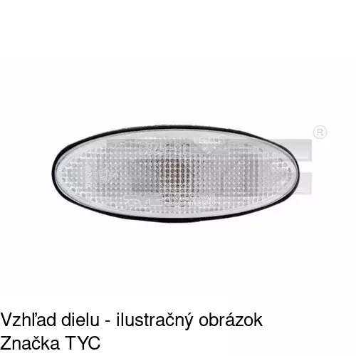 Bočná smerovka POLCAR 4516198E