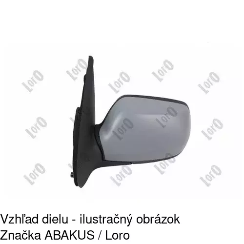 Vonkajšie zrkadlo 4525514M /POLCAR/ - obr. 1
