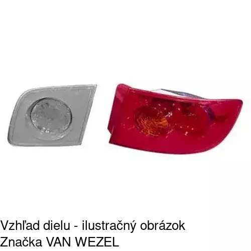 Zadné svetlo 4541886E /POLCAR/ - obr. 3