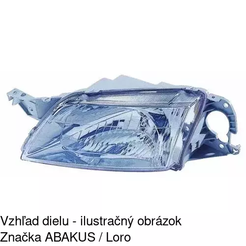 Hlavný reflektor POLCAR 4555102E