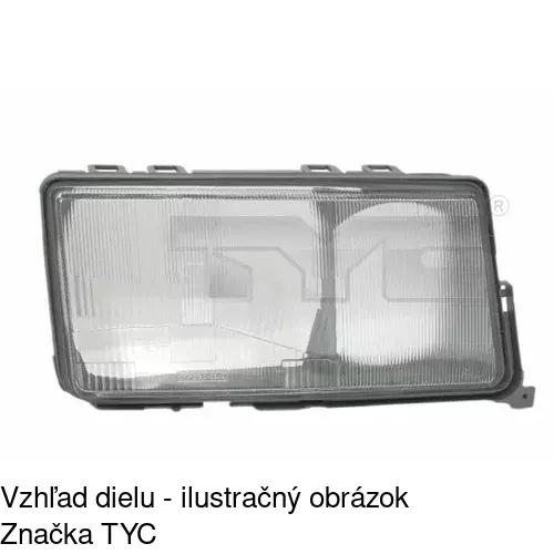 Sklo reflektora POLCAR 500112-U