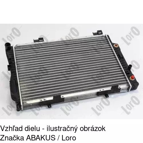 Chladiče vody 500208-7 /POLCAR/ - obr. 1