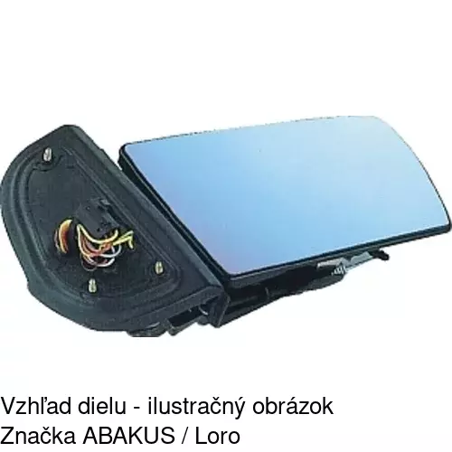 Vonkajšie zrkadlo 5002515M /POLCAR/ - obr. 5