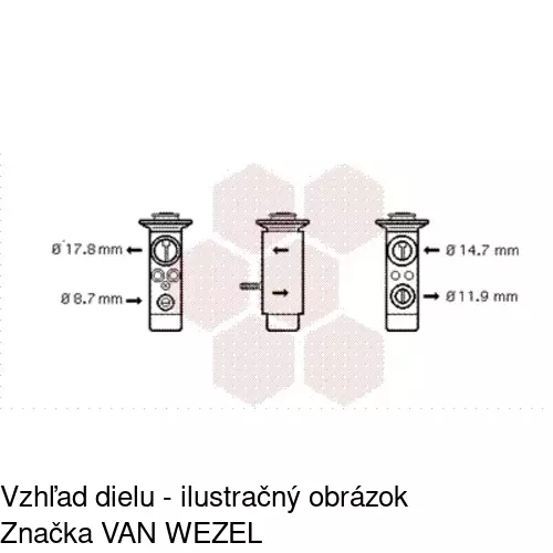 Expanzný ventil 5002KZ-2 /POLCAR/ - obr. 4