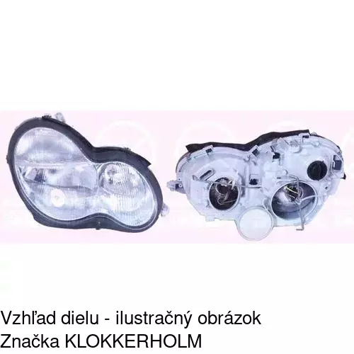 Hlavný reflektor 5003106E /POLCAR/ - obr. 2