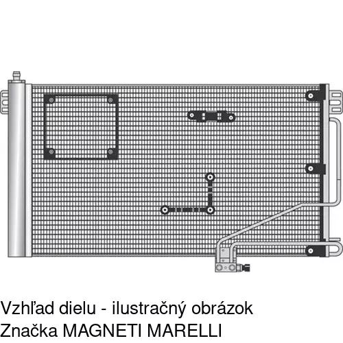 Chladiče klimatizácie POLCAR 5003K82X