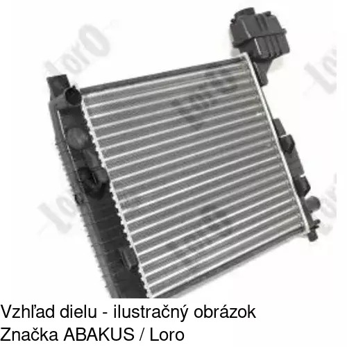 Chladiče vody 5005082X /POLCAR/ - obr. 1