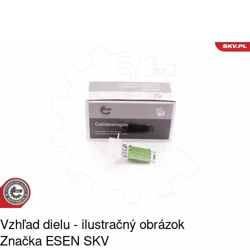Ovládače klimatizácie 5005KST3X /POLCAR/ - obr. 4