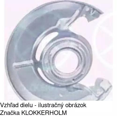 Brzdovy štít POLCAR 5013OT10