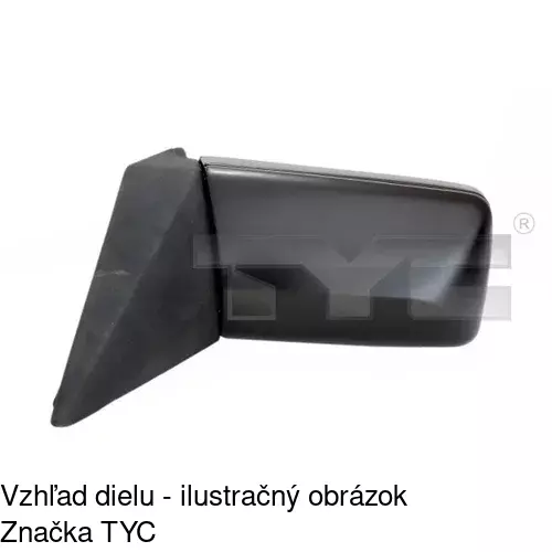 Vonkajšie zrkadlo 5014514M /POLCAR/ - obr. 3