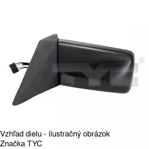 Vonkajšie zrkadlo 5014514M /POLCAR/ - obr. 4
