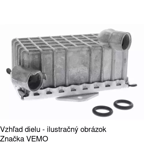 Chladiče oleja 5014L8-3 /POLCAR/