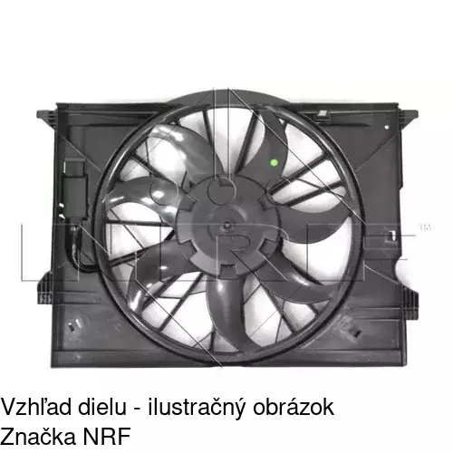Ventilátory chladičov 501623W1 /POLCAR/ - obr. 2