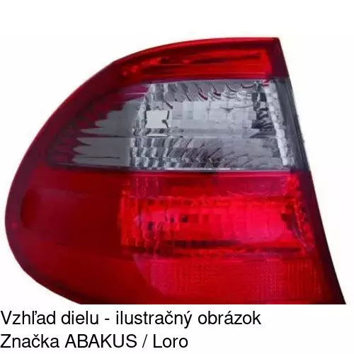 Zadné svetlo 5016875X /POLCAR/ - obr. 2