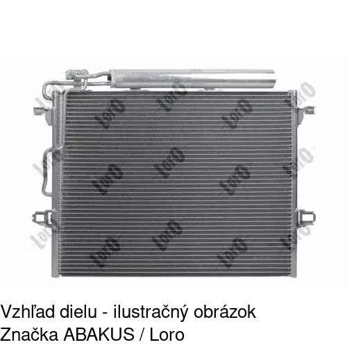 Chladiče klimatizácie 5016K8C1S /POLCAR/ - obr. 4