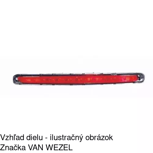 Svetlo stop 501791-E /POLCAR/ - obr. 3