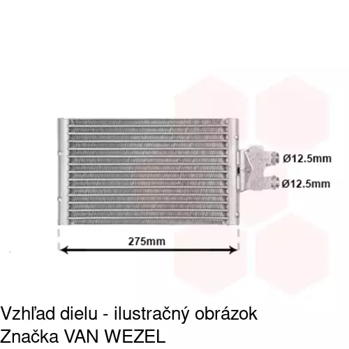 Chladiče oleja POLCAR 5017L81X