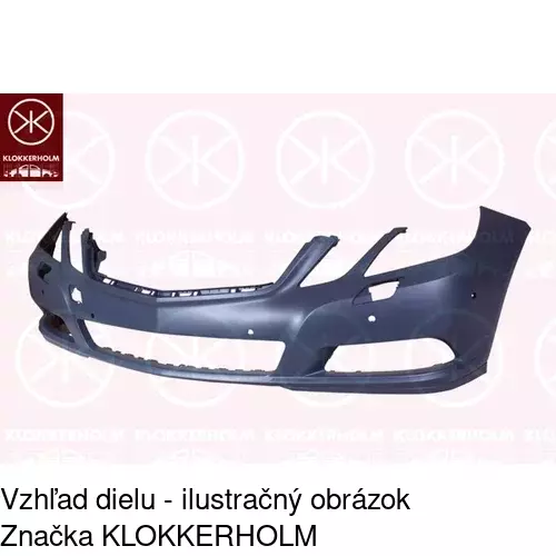 Predný nárazník POLCAR 501807