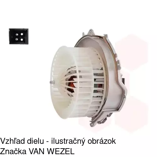 Ventilátory kúrenia 5024NU-2 /POLCAR/ - obr. 2