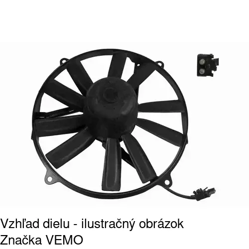 Ventilátory chladičov 502623W2 /POLCAR/ - obr. 2