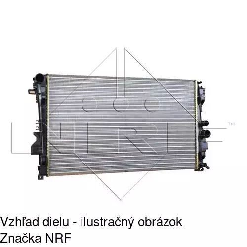 Chladiče vody 504008A1 /POLCAR/ - obr. 1