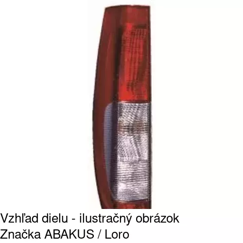 Zadné svetlo 504088-E /POLCAR/ - obr. 3