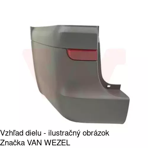 Rámik nárazníka POLCAR 504097-3