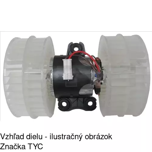 Ventilátory kúrenia POLCAR 5040NU2X