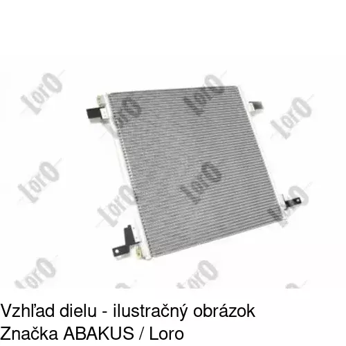 Chladiče klimatizácie 5044K82X /POLCAR/ - obr. 2
