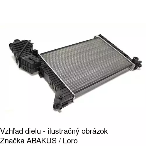Chladiče vody 5062081X /POLCAR/ - obr. 3