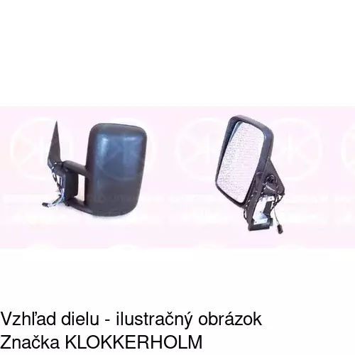 Vonkajšie zrkadlo 5062514E /POLCAR/ - obr. 5