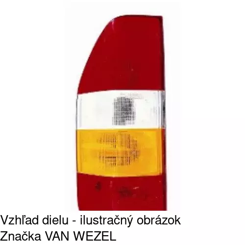 Zadné svetlo 5062871E /POLCAR/ - obr. 4