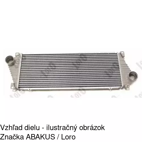 Chladiče vzduchu (Intercoolery) 5062J81X /POLCAR/ - obr. 3