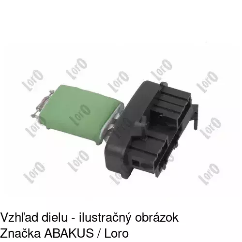 Ovládače klimatizácie 5062KST-1 /POLCAR/ - obr. 3
