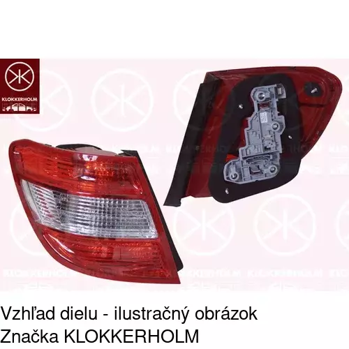 Zadné svetlo 5070883X /POLCAR/ - obr. 1