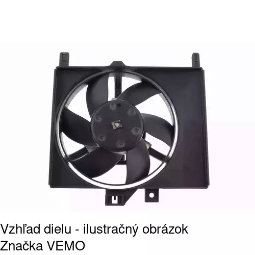 Ventilátory chladičov 509523W1X /POLCAR/ - obr. 3