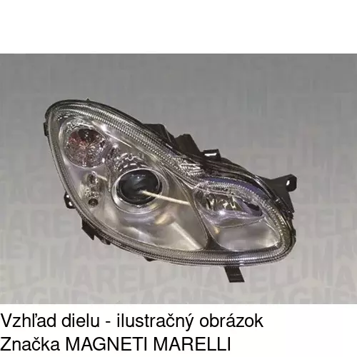 Hlavný reflektor 509810-E /POLCAR/ - obr. 3
