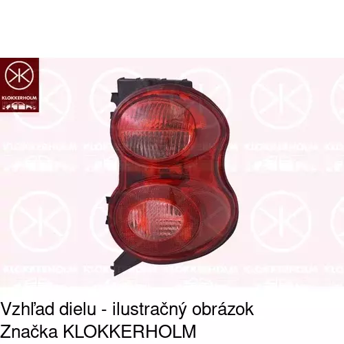 Zadné svetlo 509888-E /POLCAR/ - obr. 1