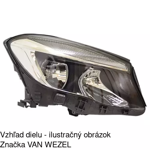 Hlavný reflektor 50L210-U /POLCAR/ - obr. 4