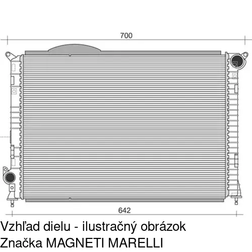 Chladiče vody 510108-3 /POLCAR/ - obr. 2
