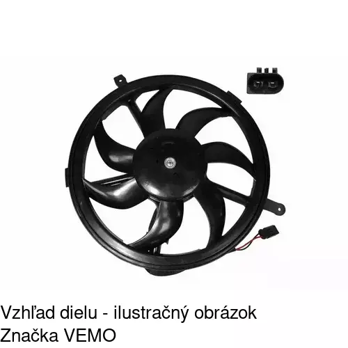 Ventilátory chladičov 510223W2 /POLCAR/ - obr. 3