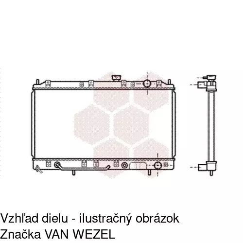 Chladiče vody 522108-5 /POLCAR/