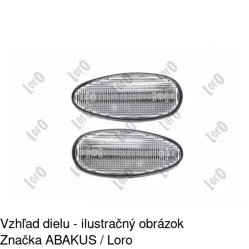 Bočná smerovka 522119-6 /POLCAR/ - obr. 2
