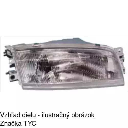 Hlavný reflektor POLCAR 523110-E