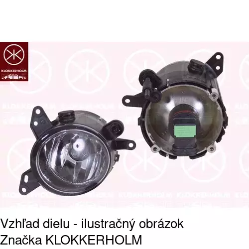 Hmlové svetlo - predné 524129-U /POLCAR/ - obr. 4