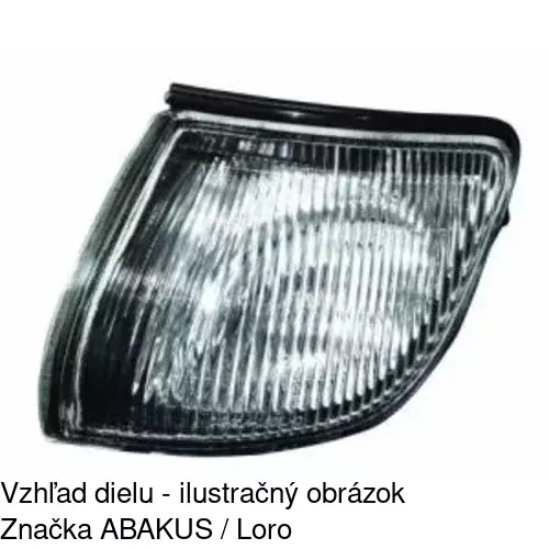 Hlavný reflektor 5260091E /POLCAR/ - obr. 2