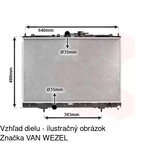 Chladiče vody 526908-1 /POLCAR/ - obr. 1